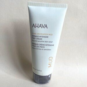 AHAVA Dead Sea Mud Dermud Intensive Foot Cream, NEW-SEALED, full size 100mL.
